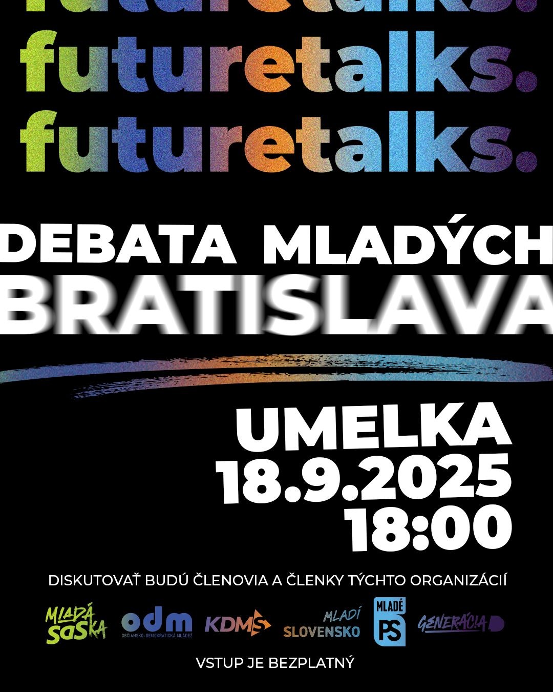 Future Talks - pripomienka