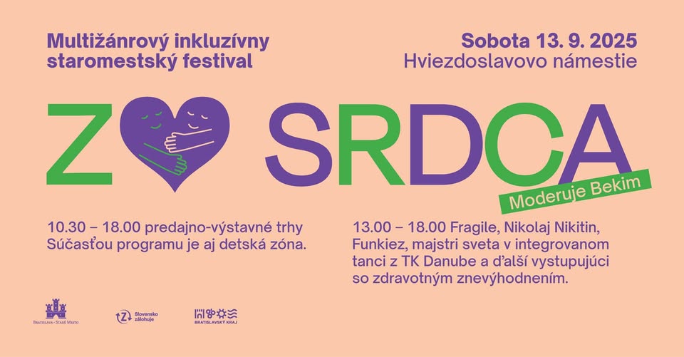 Multižánrový inkluzívny FESTIVAL ZO SRDCA