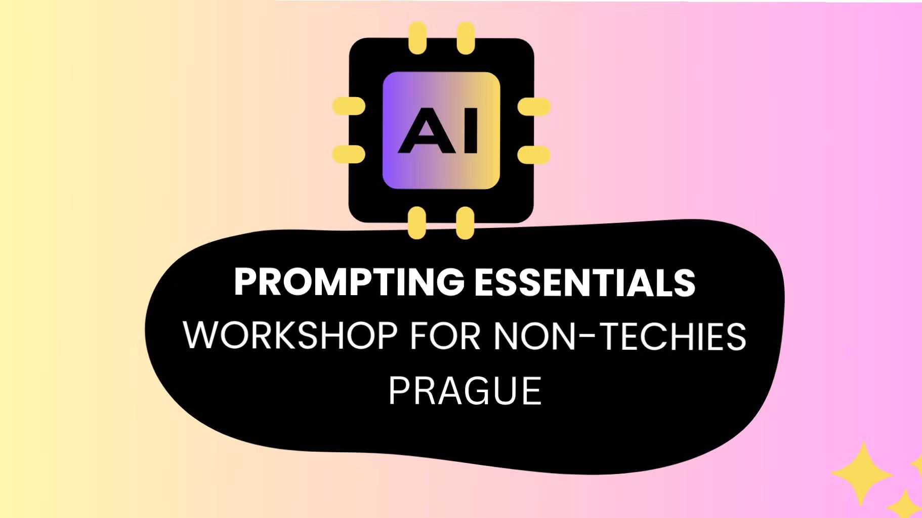 AI prompting essentials. Workshop for non-techies