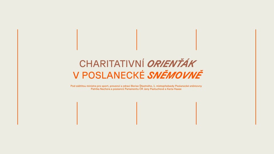 Charitativní orienťák v Poslanecké sněmovně