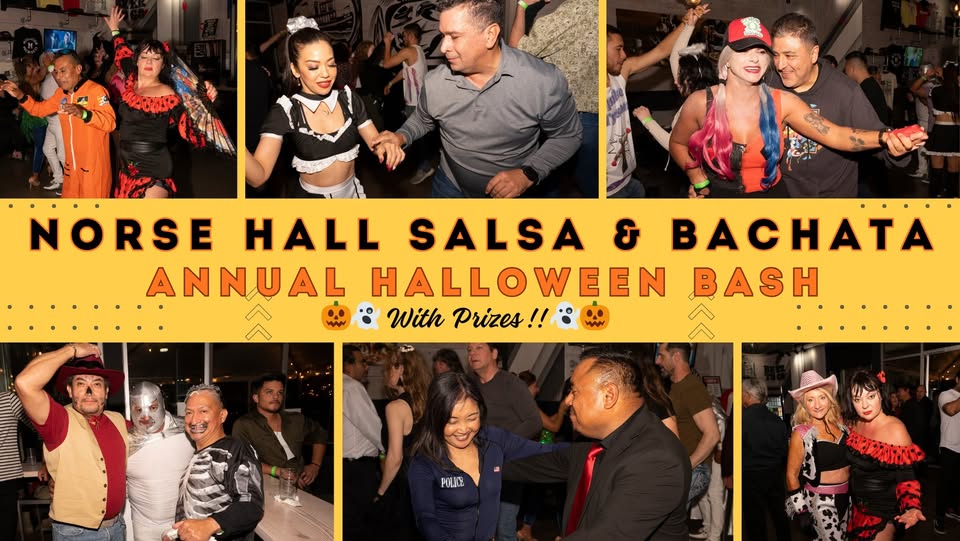 Norse Hall Salsa & Bachata - Annual HALLOWEEN Costume Contest with PRIZES!!!