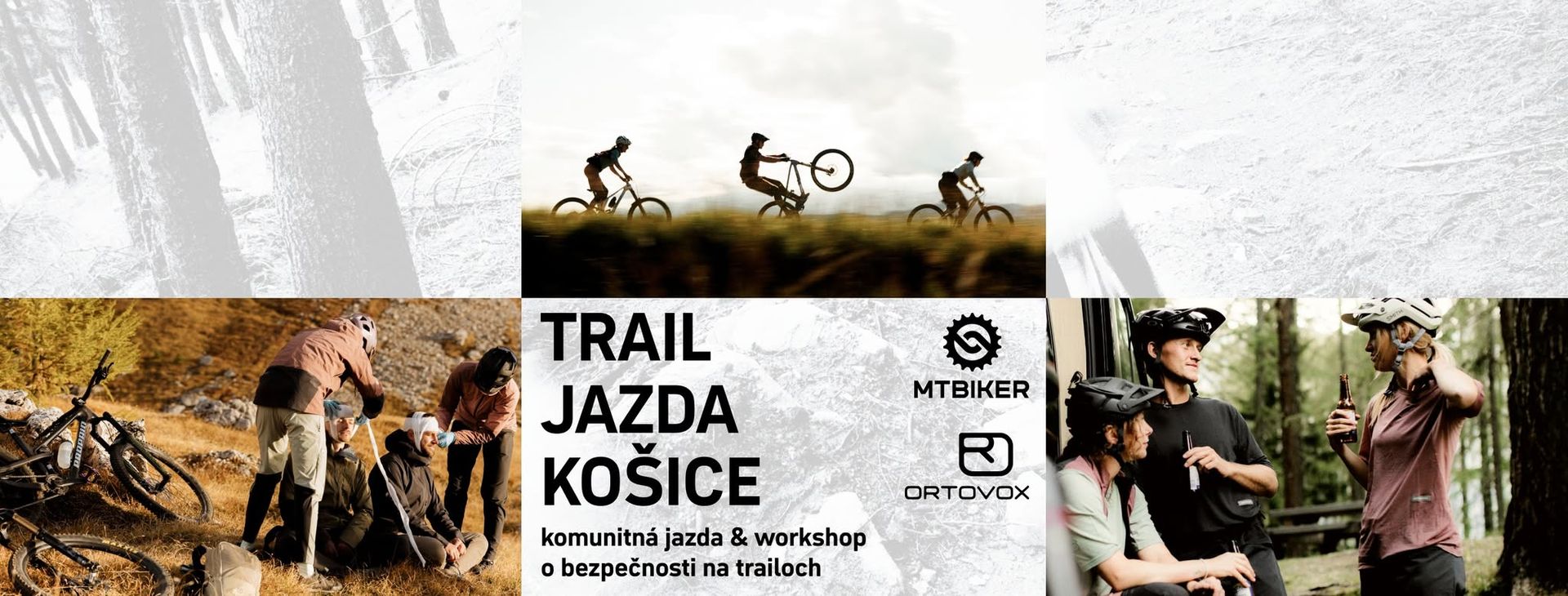 MTBIKER × ORTOVOX trail jazda Košice