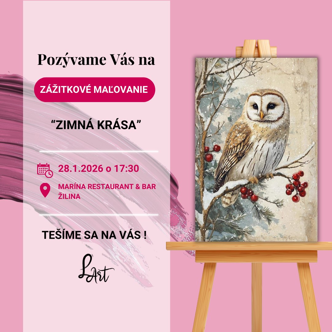 Zážitkové maľovanie- Zimná krása