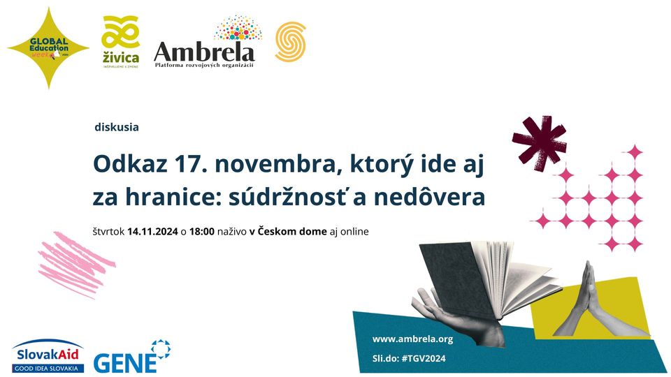 Odkaz 17. novembra, ktorý ide aj za hranice: súdržnosť a nedôvera (diskusia naživo i online)