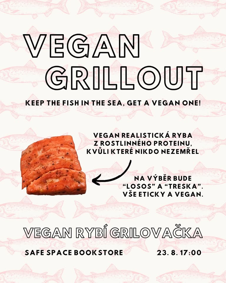 Vegan rybí grilovačka