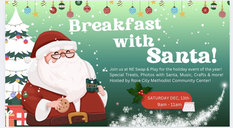 Breakfast With Santa! Holiday Event