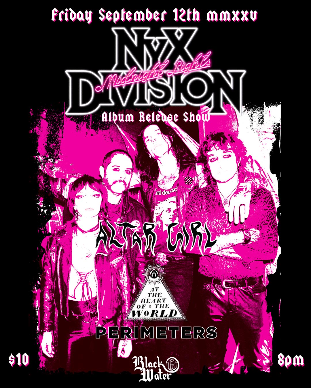 NYX DIVSISION "MIDNIGHT LIGHTS" ALBUM RELEASE!!
