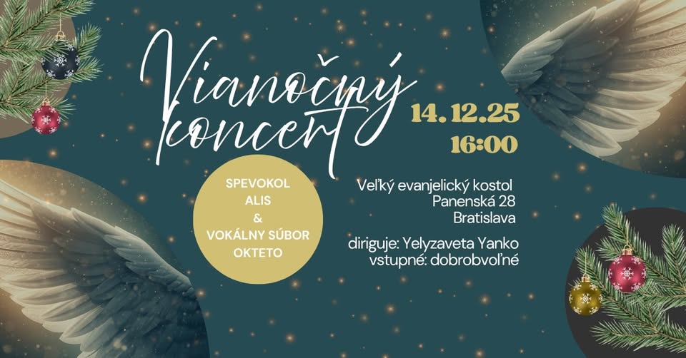 Vianočný koncert - Spevokol ALIS & Okteto