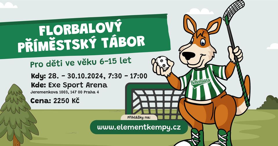Podzimní florbalový tábor