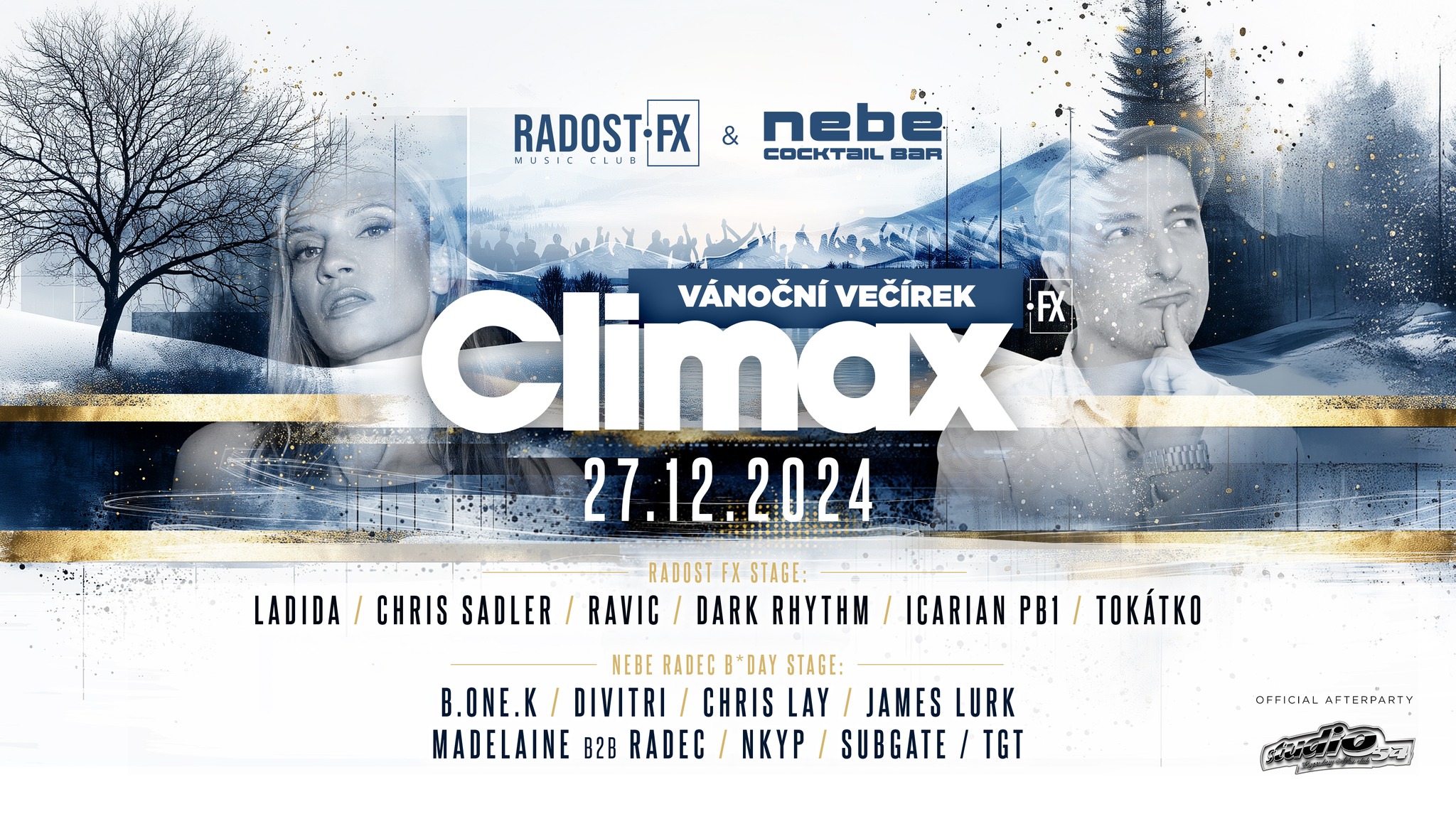 CLIMAX FX: VÁNOČNÍ VEČÍREK • RADOST FX • 27.12.2024