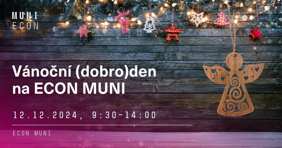 Vánoční dobro(den) na ECON MUNI