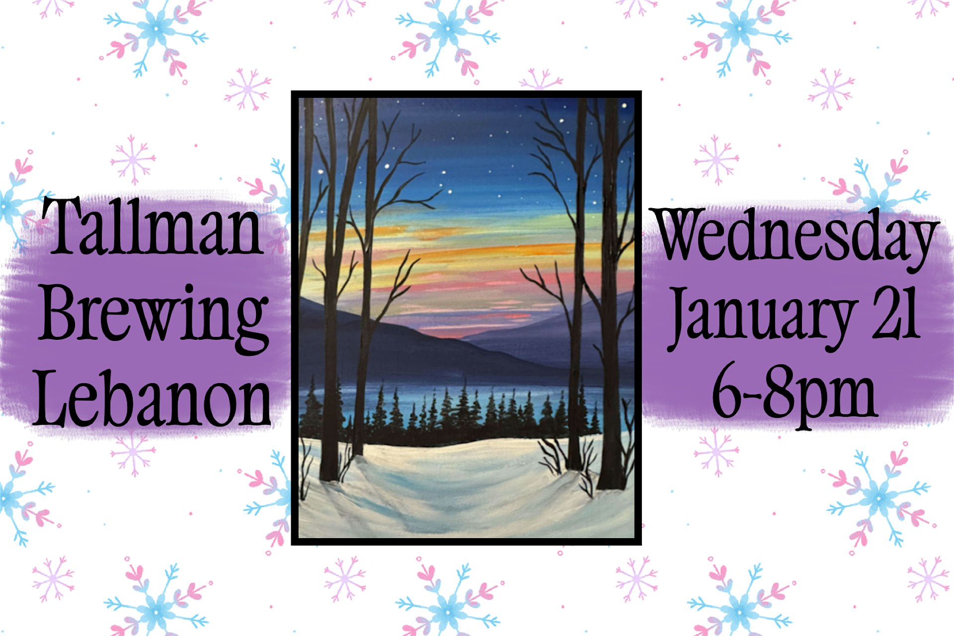 Paint & Brews at Tallman Brewing