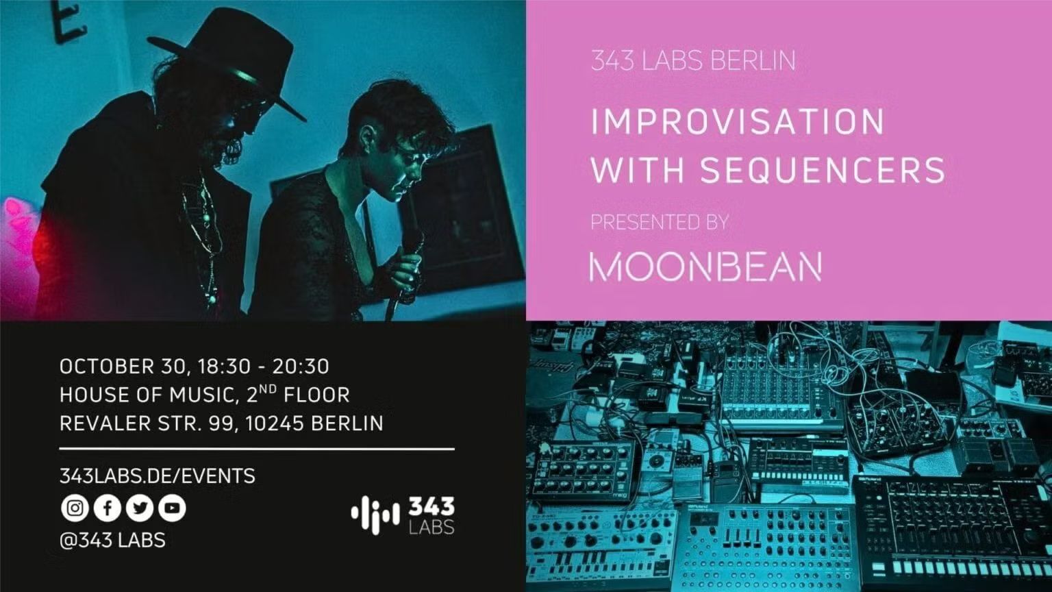 Improvisation with Sequencers - presented by MOONBEAN