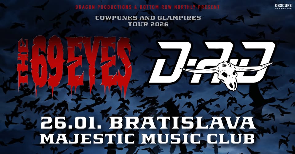 THE 69 EYES, D-A-D - Bratislava