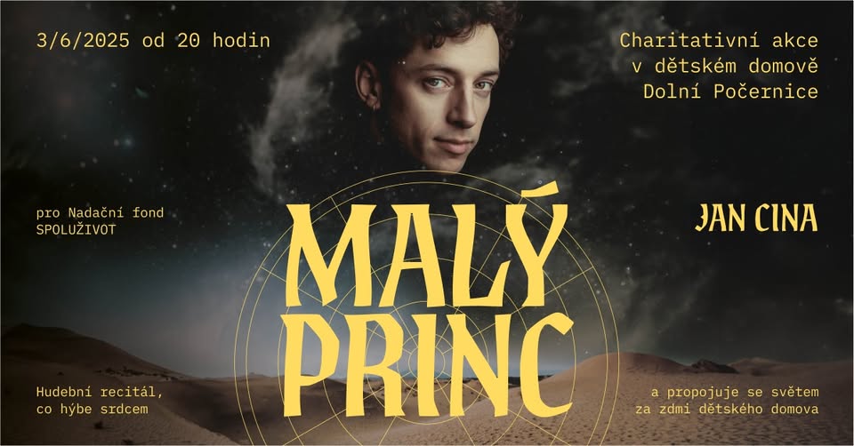 Benefiční recitál MALÝ PRINC v dětském domově Dolní Počernice