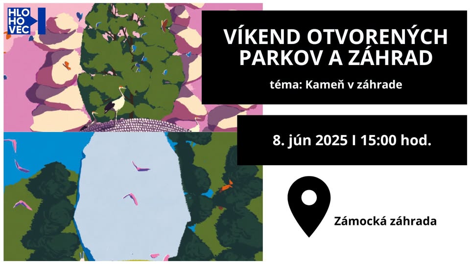 Víkend otvorených parkov a záhrad