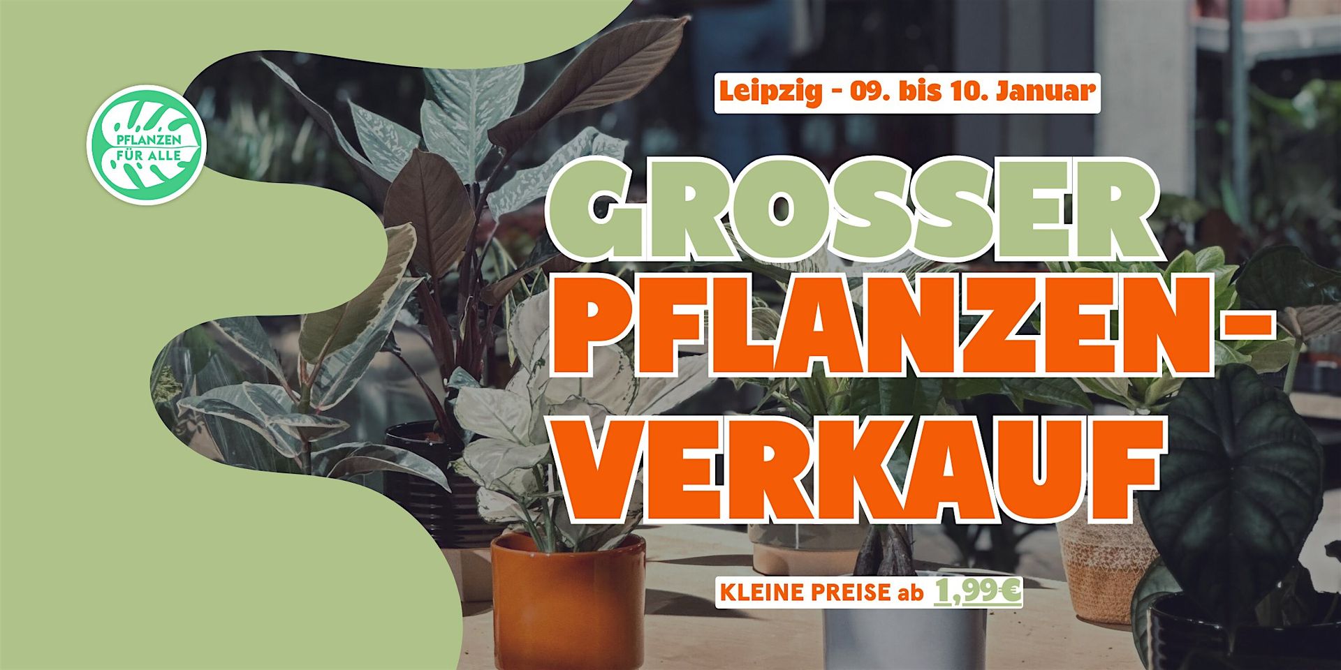 Großer Pflanzenverkauf - Leipzig