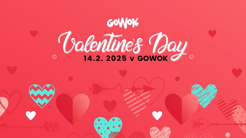 Valentýnská sushi romance v GOWOK