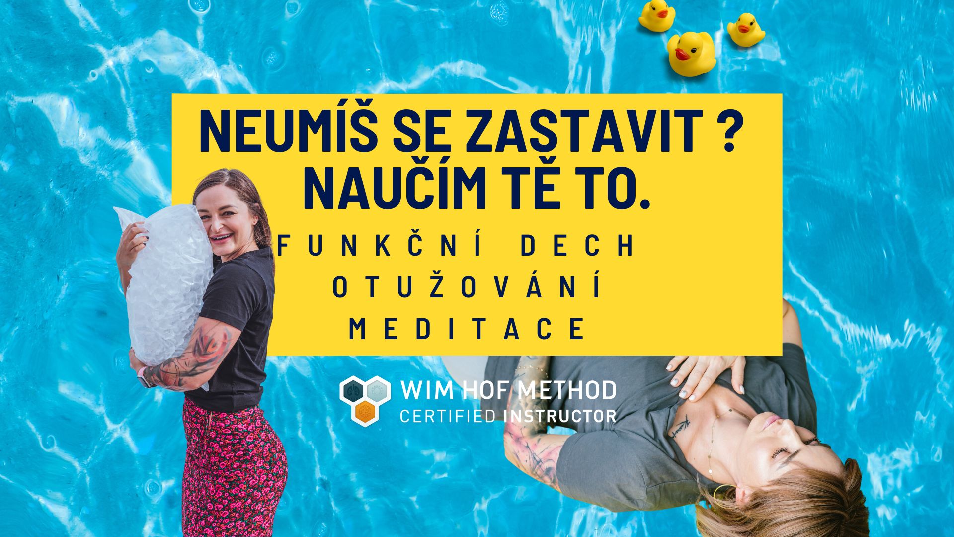 Otužování & Dech & Meditace ❄️ Kurz pro začátečníky BRNO