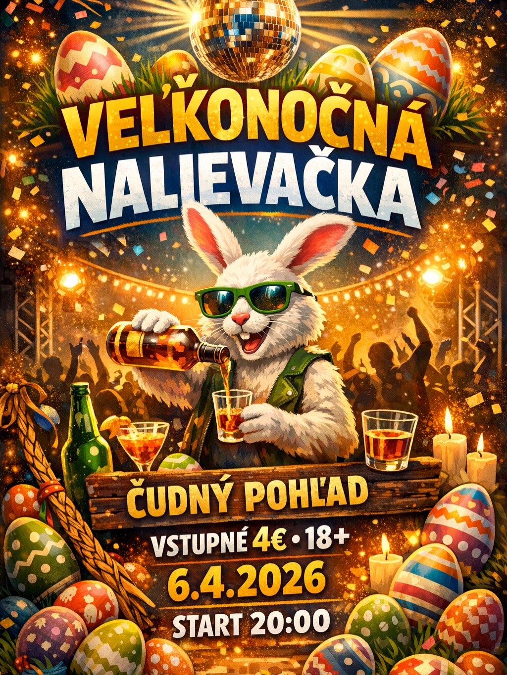 Veľkonočná nalievačka v Čudnom