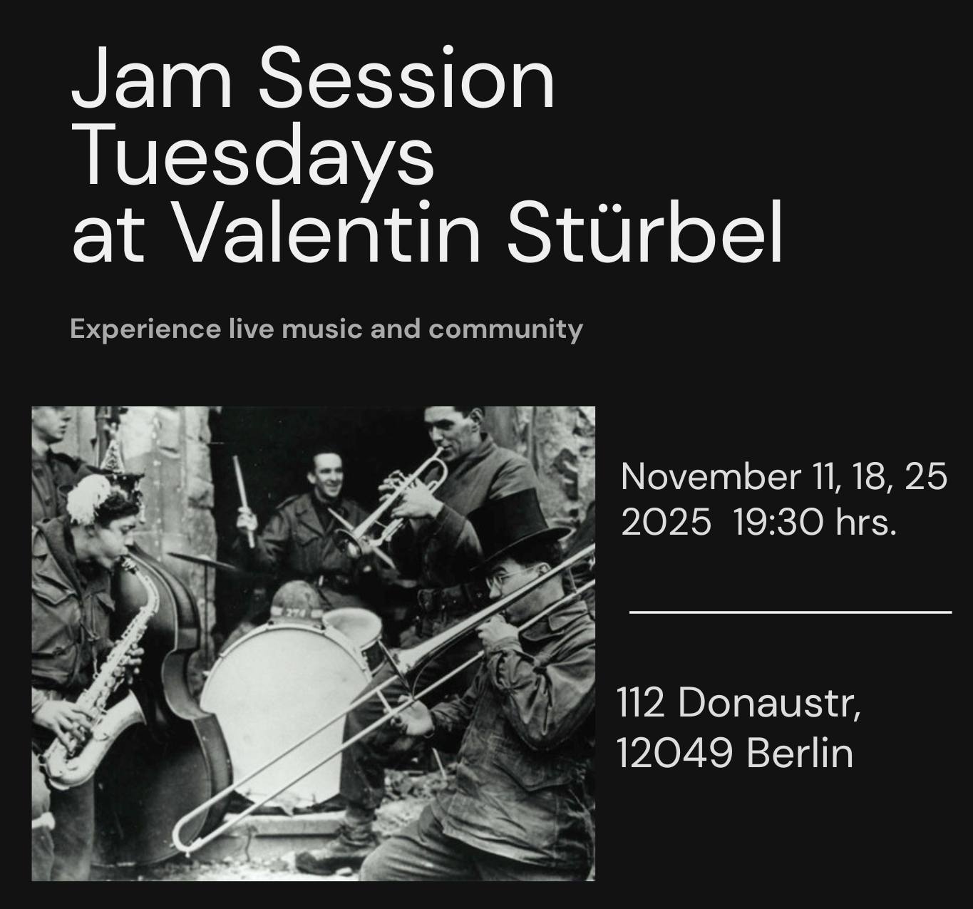 Jam Session at Valentin Stürbel