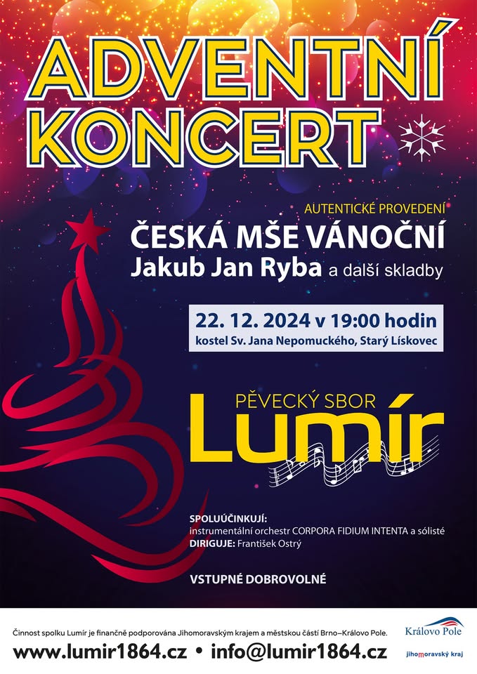 Adventní koncert ve Starém Lískovci