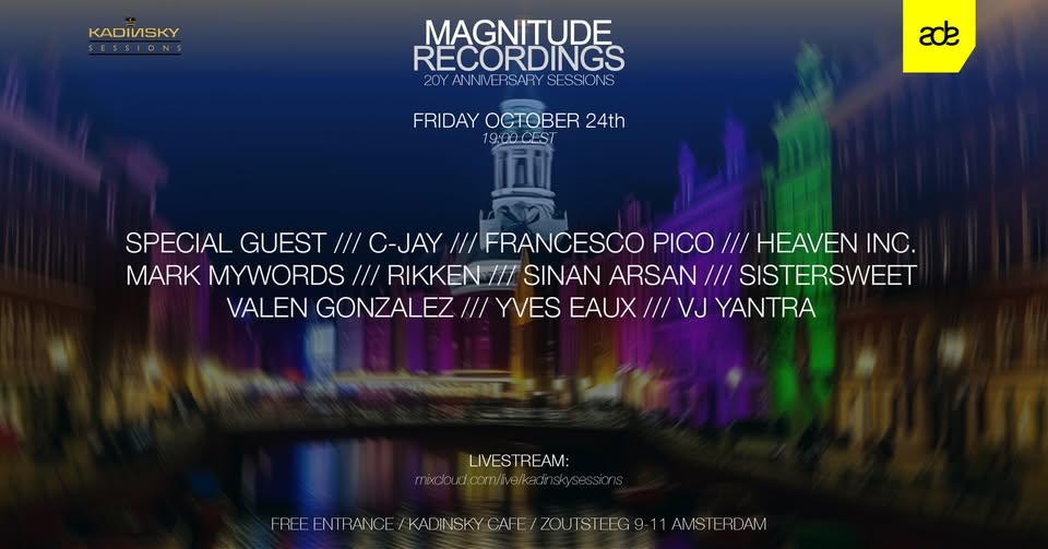 MAGNITUDE RECORDINGS 20Y Anniversary Sessions