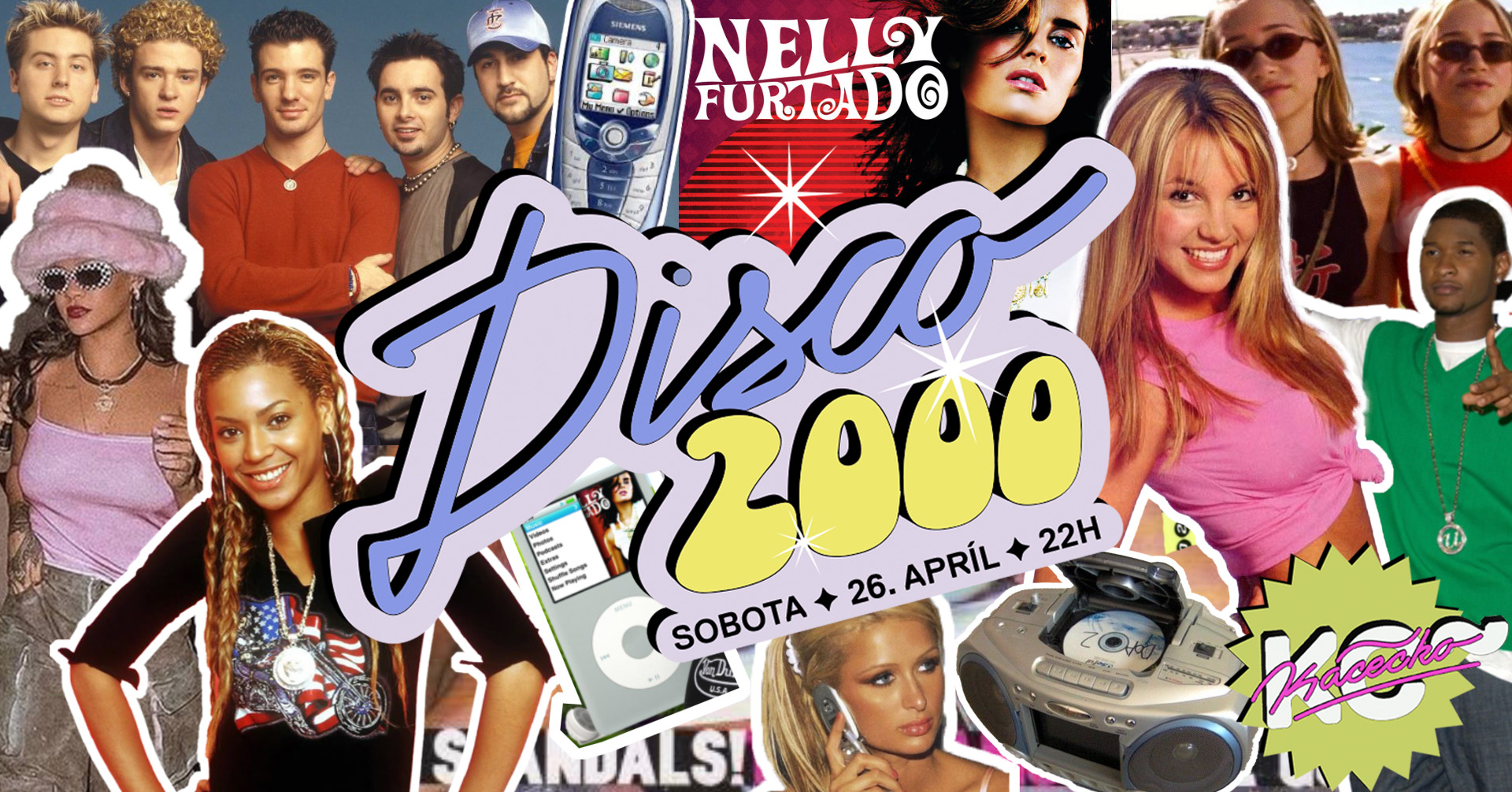 Disco 2000 s Julom alias Pythonom | 26. 4. | 22:00
