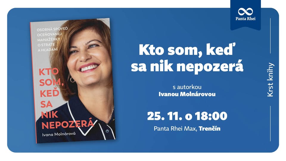 Krst knihy Kto som, keď sa nik nepozerá s autorkou Ivanou Molnárovou 💫