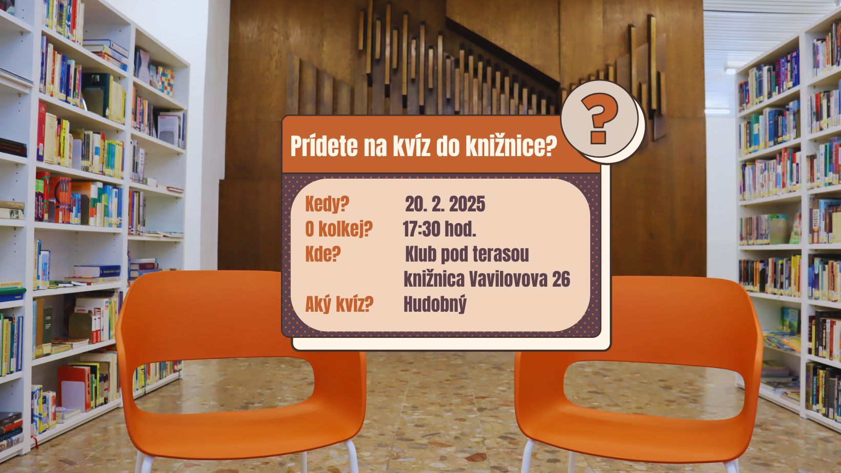 Hudobný kvíz v Klube pod terasou