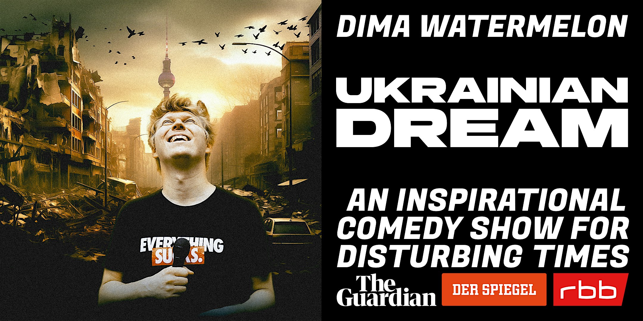 Ukrainian Dream: An Inspirational Comedy Show in Amsterdam