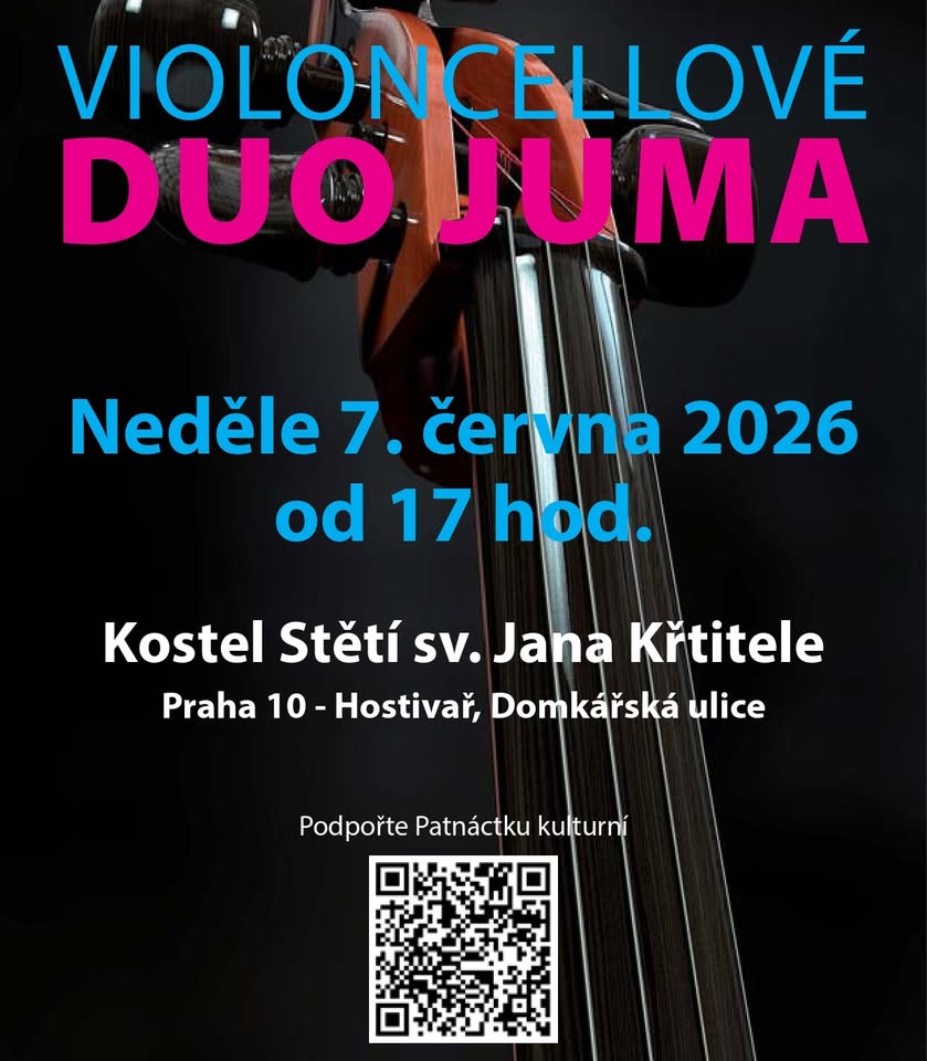 Hostivařský komorní koncert XIII. - Violoncellové duo Juma