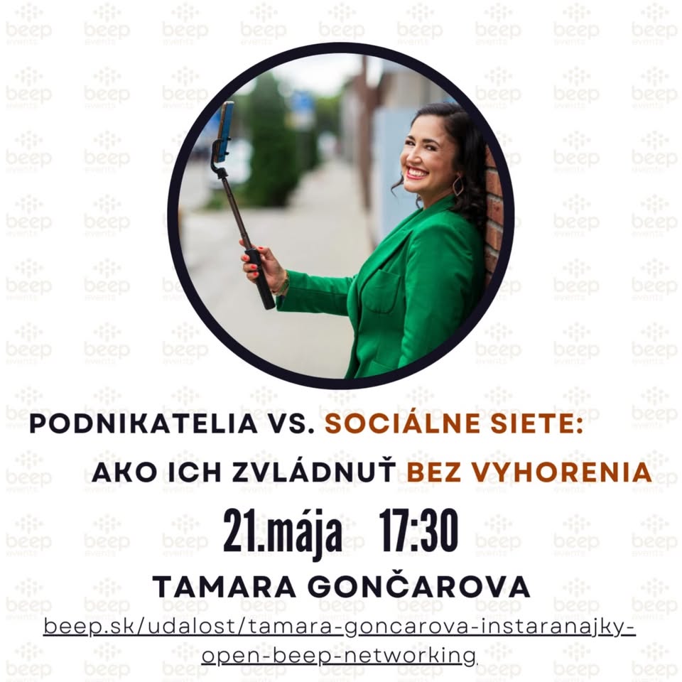 Tamara Gončarova  ~ instaranajky & open networking ~ beep events