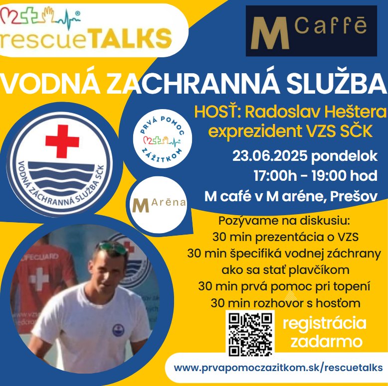 rescueTALKS - jún 2025 VODNÁ ZÁCHRANNÁ SLUŽBA