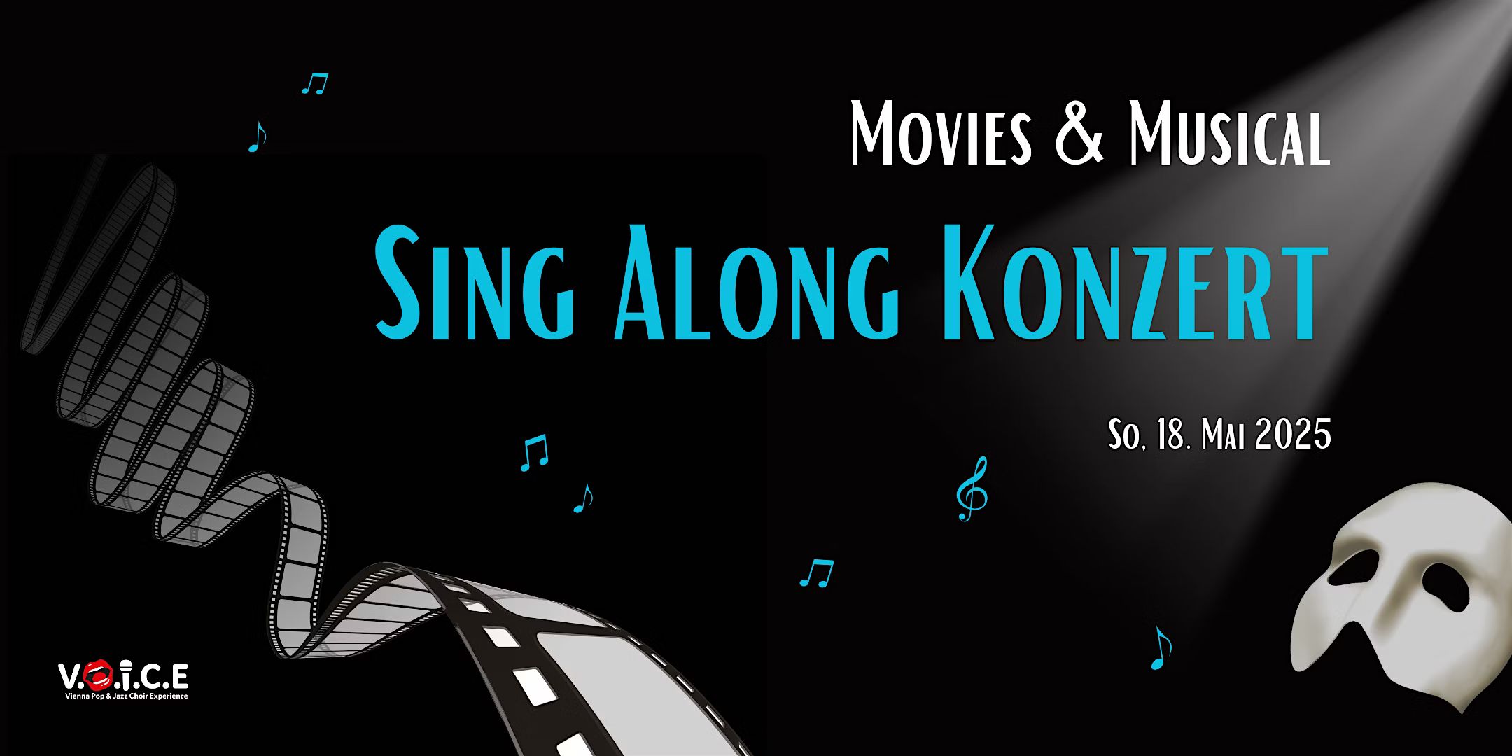 V.O.I.C.E  MOVIES & MUSICAL - Konzert & Sing Along