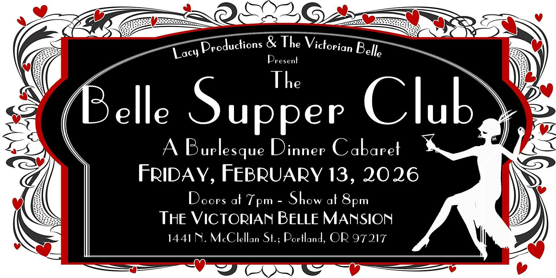 THE BELLE SUPPER CLUB: A Burlesque Dinner Cabaret