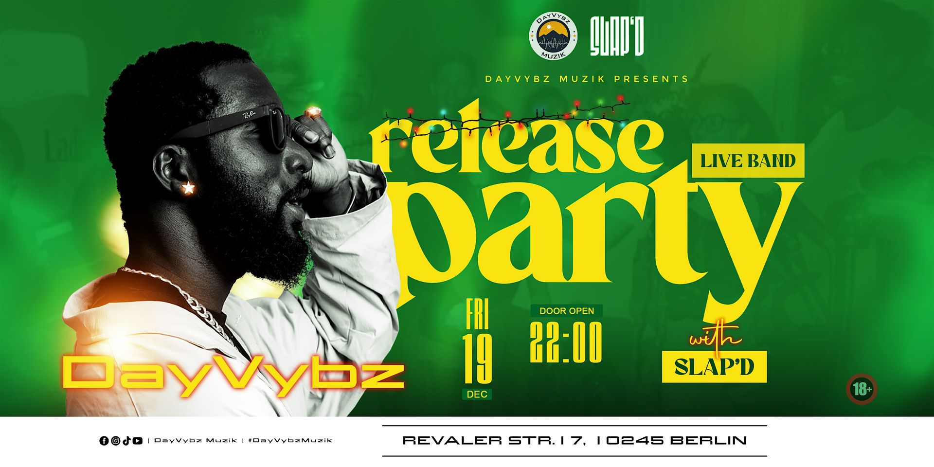 DayVybz Release Party with Live Band