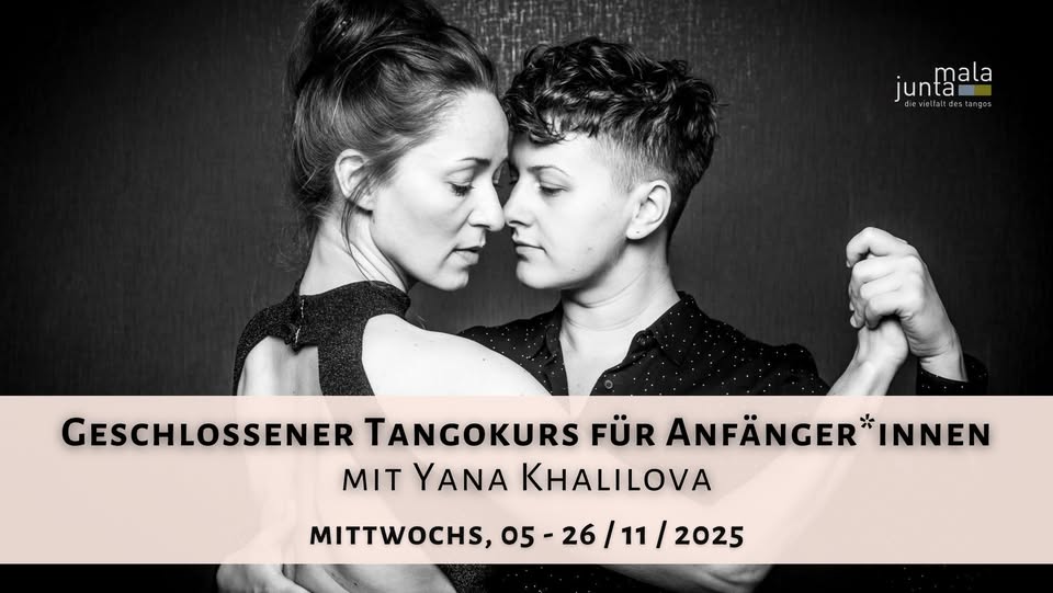 Closed tango course for beginners with Yana Khalilova