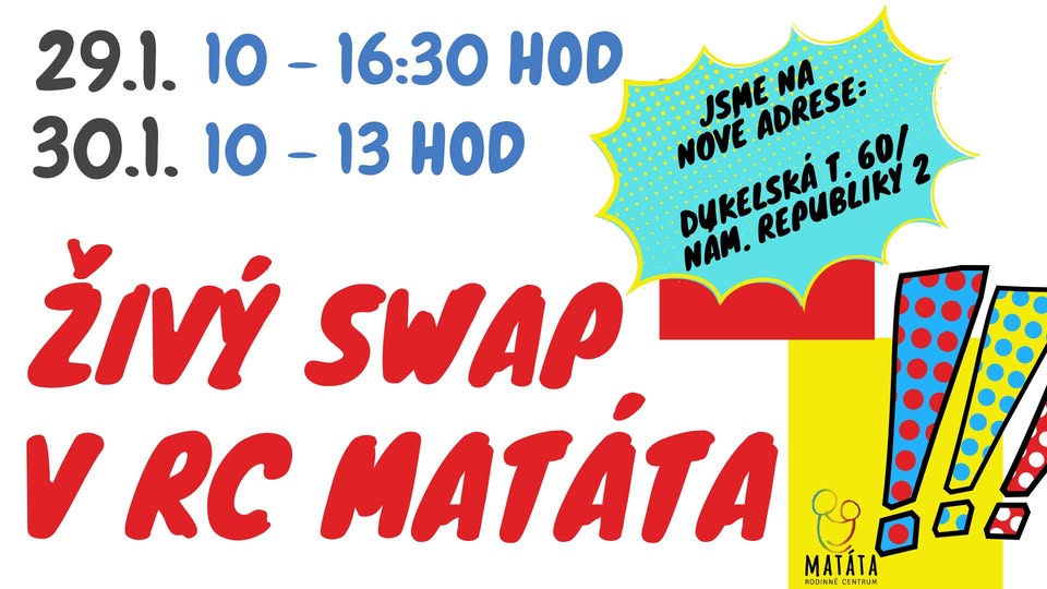 Lednový ŽIVÝ SWAP v RC Matáta