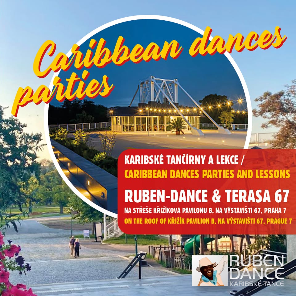Karibské tančírny a lekce pro celou rodinu, Rueda de Casino, Bachata footwork na Terase 67,  Praha 7