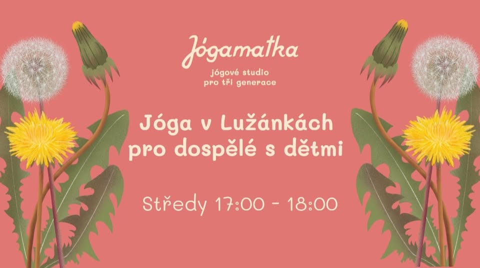 Jóga v Lužánkách pro dospěláky a děti s Jógamatkou