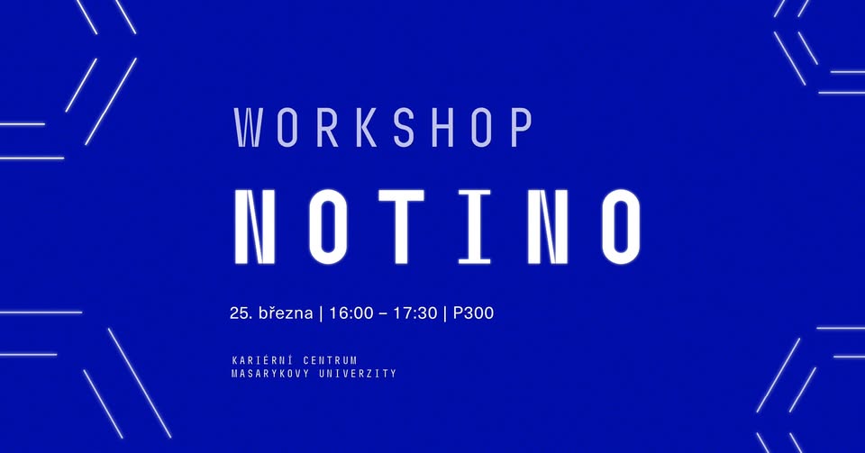 Workshop s Notino: Recru Tinder