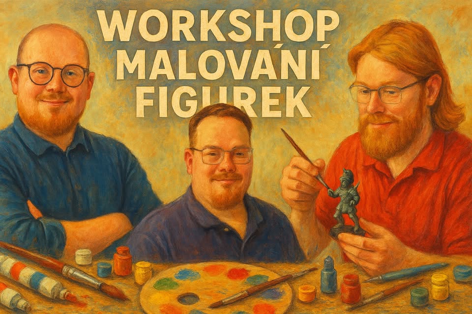 Barvení figurek do deskových her