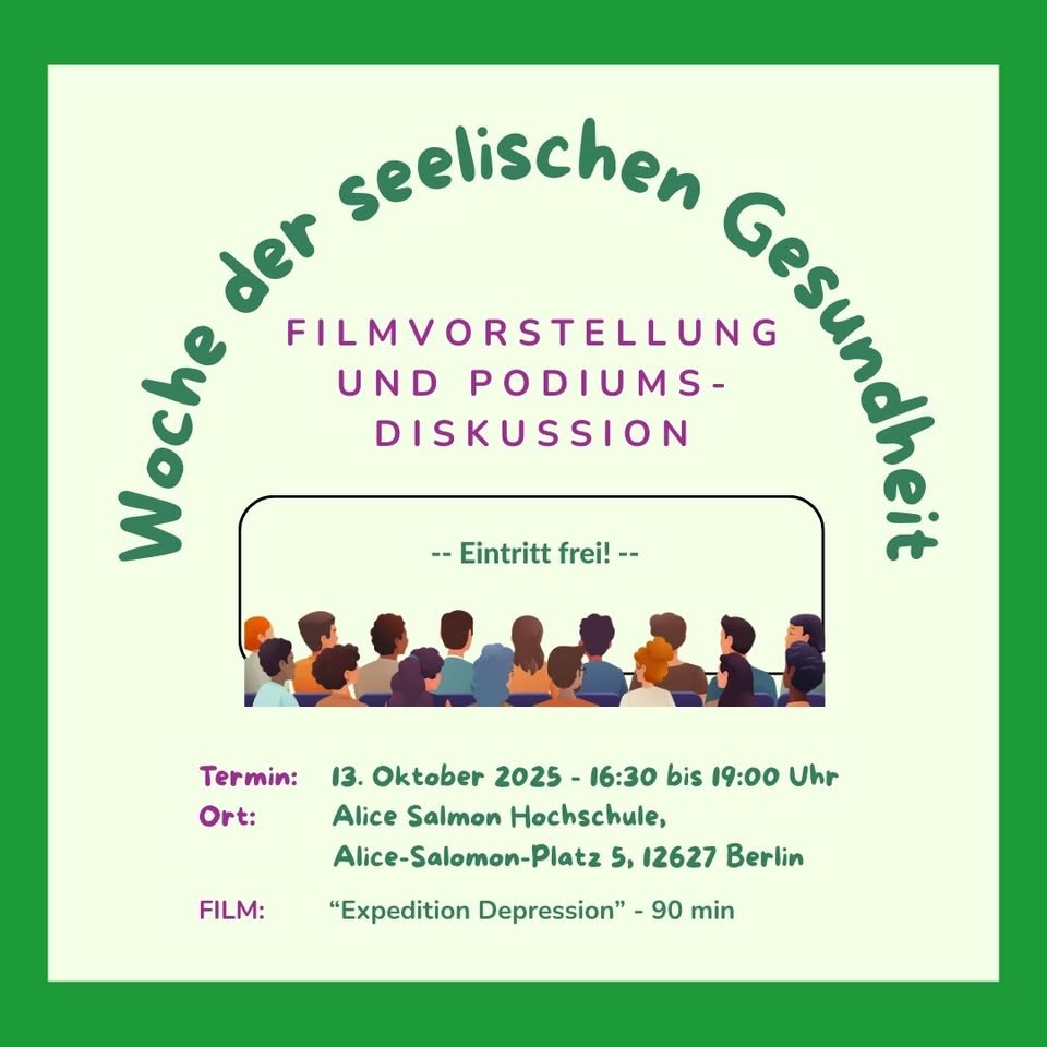 Filmvorstellung Expedition Depression
