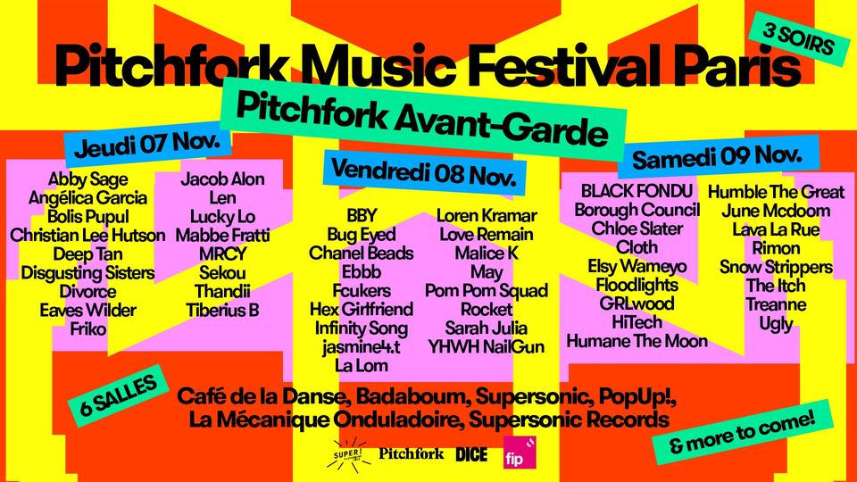 Pitchfork Music Festival 2024 - Pitchork Avant-Garde