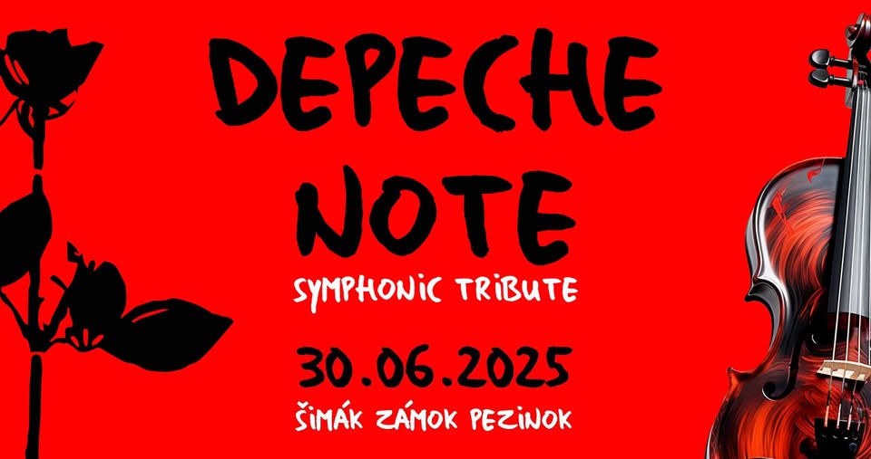 DEPECHE NOTE - SYMPHONIC TRIBUTE na zámku