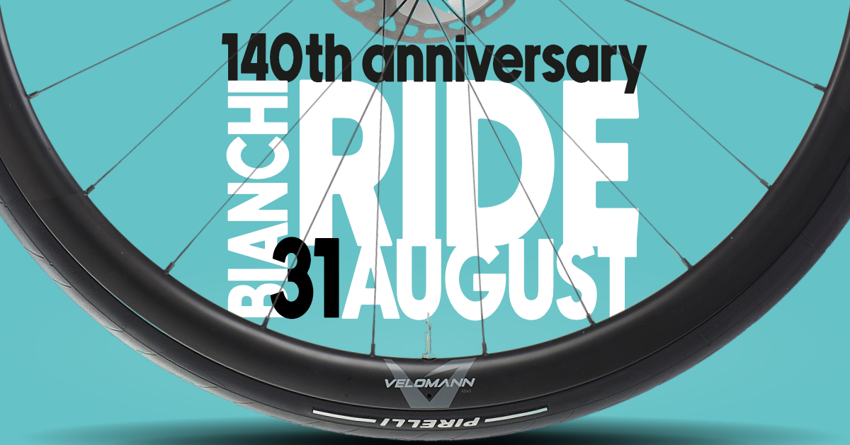 Bianchi 140th anniversary ride