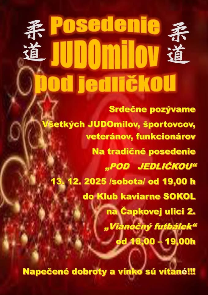 Posedenie pod jedličkou a vianočný fotbal 2025