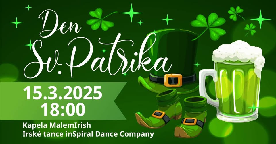 Den sv. Patrika 2025 – Sokolovna Řepy