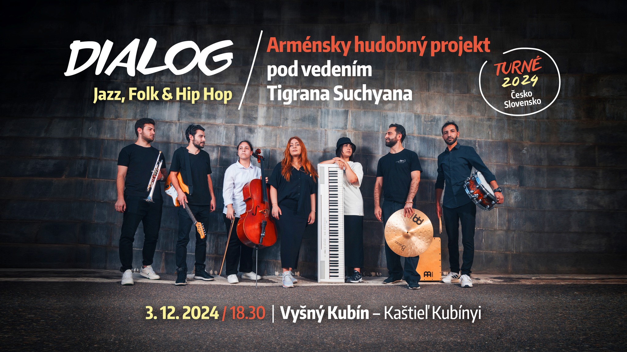 Dialog - koncert arménskej jazzovej formácie | Kaštieľ Kubínyi